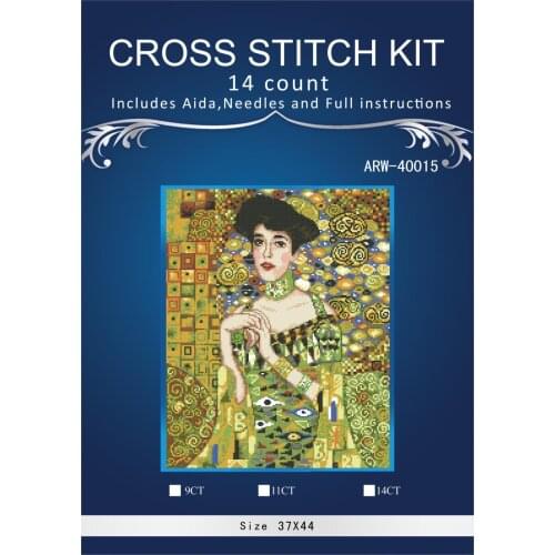 11/16/18/28 Needlework,DIY DMC 14CT Cross stitch,Set For Embroidery kits,Night sundown Counted Cross-Stitching GIRL