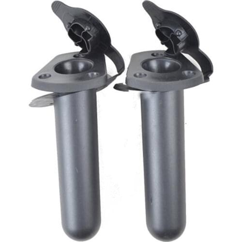 2 x Marine Grade Plastic 30 Degree Fishing Rod Holders Boat Rod Flush Mount
