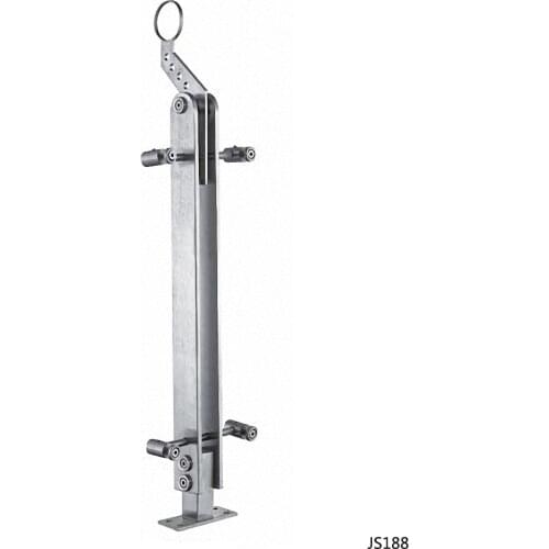 Freeshipping 950mm JS188 Column Customade Floor Mount Newel Handrail Armrest Post Pillar Pole for Staircase