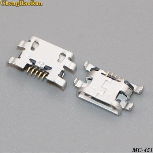ChengHaoRan 1-10 pcs For Oukitel K6000 PRO USB Charge Charging port Connector Plug Port Jack New micro mini usb scoket