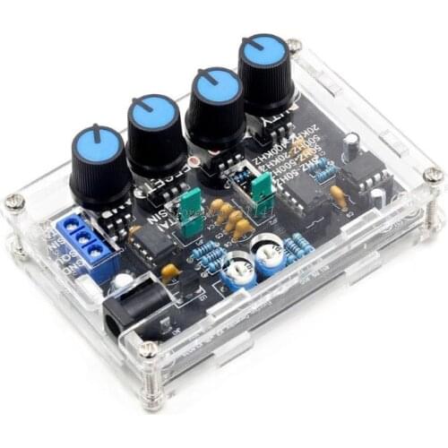 ICL8038 High Precision Signal Generator DIY Kit Sine Triangle Square Sawtooth Output 5Hz~400kHz Adjustable Frequency Amplitude