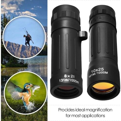 30x25 Mini Pocket Monocular Telescope Zoom Theatrical Binoculars Eyepiece Portable For Hunting Camping Compact Rifle Telescope