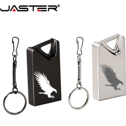 JASTER USB 2.0 Mini pendrive pen drive 64GB 32GB 16GB 4GB USB Flash Memory Stick gifts 1PCS free custom logo