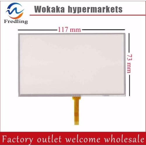 New 5 inch navigator WayteQ x960BT touch screen Touch Screen Panel Digitizer Glass 117*73MM Replacement Free Shipping