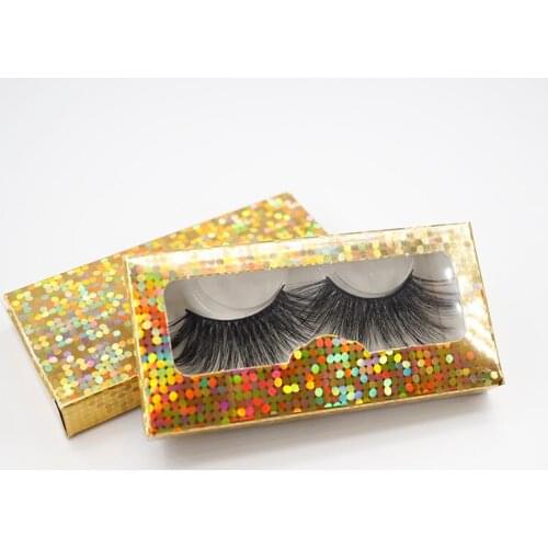 Wholesale 50/100/200pcs Lashes Box Soft Paper Eyelashes Packaging for 5D Mink Eyelashes Paper Box Holographic 25 Mm Lash Box