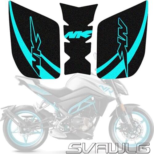 For CFMOTO 250NK NK400 NK650 Protector Anti Slip Tank Pad Sticker Gas Knee Grip Traction Side 3M Decal