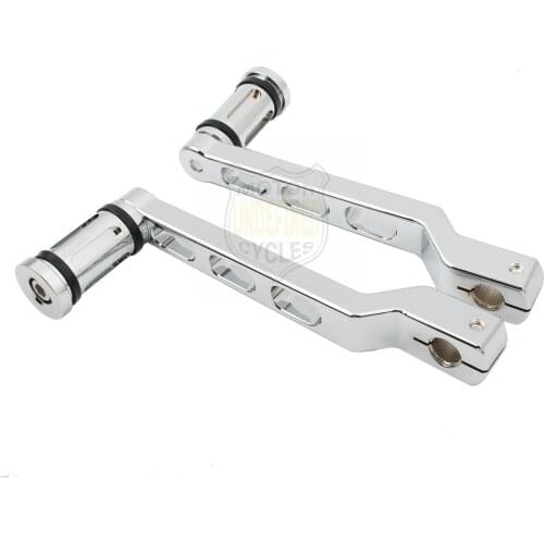 Motorcycle Heel Toe Shift Levers Shifter Pegs for Harley Touring Road King Street Glide Electra Glide Softail Fatboy FL FLST Tri