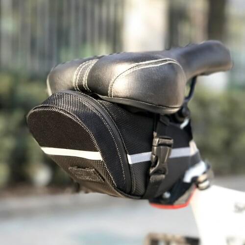 Outdoor Waterproof Cycling Mountain Bike Back Seat Rear Bag Portable Bike Saddle Bag Front Tube Bicycle Tool Bags Tail Pouch