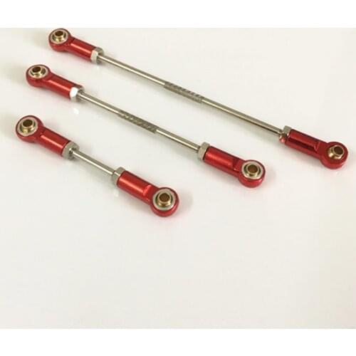 1pcs M3RC Ball Head Pull Rod Assembly Ball Head Connecting Rod Assembly Ball Head Connecting Rod Assembly Rod Head 10mm Adjusted