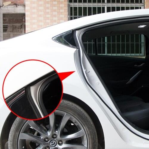 4 Meters Car Door Seal Strips Sticker B Shape for Suzuki SX4 SWIFT Alto Liane /Grand Vitara/ Jimny/ SCross/ Splash/ Kizashi