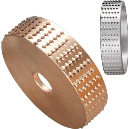 75MM Burr Grinding Wheel Hard Grinding Plane Edge-Arc Grinding Woodworking Polishing Plastic Spur Disc Angle Grinding Power Tool