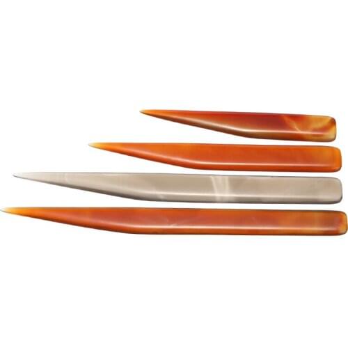 Agate Knife Burnisher Professional Ring Sizer Handmade Jewelry Polishing Tools DIY Jewelry Making Accessories