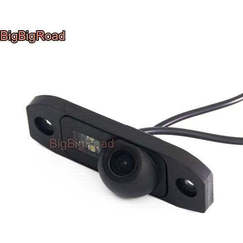 BigBigRoad Car Rear View Camera For Volvo XC90 XC 90 2007-2014 / V50 2004-2015/ XC60 XC 60 2008-2014 Parking Camera Night Vision