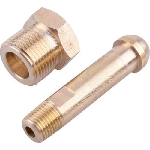 CGA-580 Nut Connector Helium Argon Nitrogen Regulator Fittings Oxygen Pressure Reducing Valve Fittings