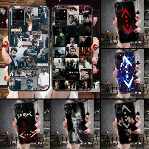 Turkey Cukur Show TV Phone case For Samsung Galaxy Note 4 8 9 10 20 S8 S9 S10 S10E S20 Plus UITRA Ultra black luxury shell