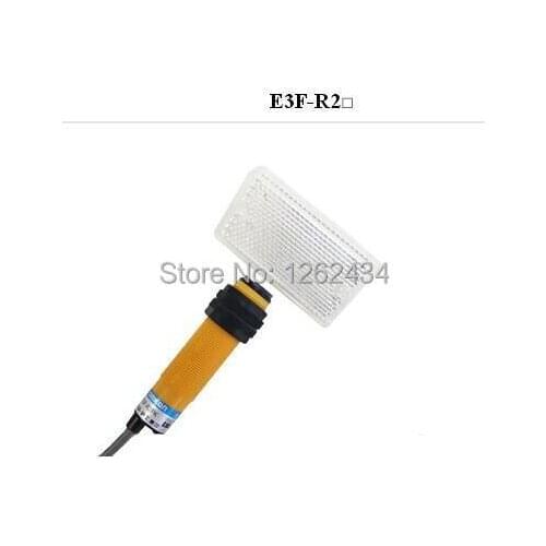 E3F-R2Y2 AC220V two-wire normally closed feedback reflective band reflector M18