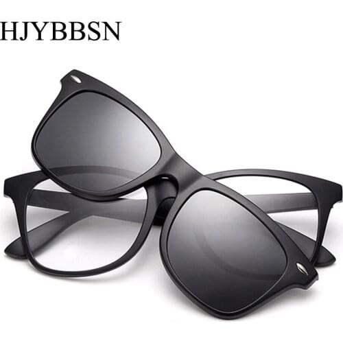 HJYBBSN Men Eyeglasses Fashion Myopia Optical Computer Glasses Frame Brand Design Plain Eye glasses retro de grau femininos