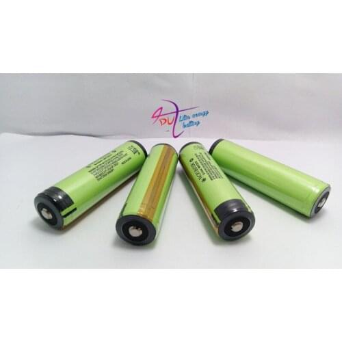 4 PCS/lot New Protected Original Rechargeable battery 18650 NCR18650B 3400mah with PCB 3.7V For Original battery