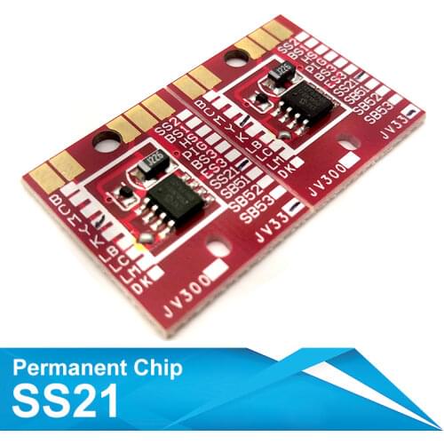 Free Shipping SS21 Permanent chip For 440ML Eco solvent Ink Cartridges For Mimaki JV33 JV30 JV34 JV5 CJV30 Printer