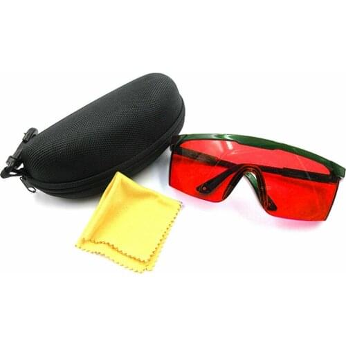 190nm-540nm Blue Green Laser Safety Glasses with Adjustable Temples Eye Protection