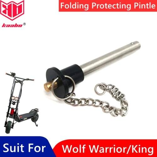 Original Kaabo Folding Protecting Pintle For Wolf Warrior Kickscooter Protection Pin Wolf King 11inch Electric Scooter Accessory
