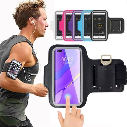 Sports Running Phone Bag for Huawei Nova 8 7 SE 6 Pro 5T 5Z Arm Band For Nova 7SE 8SE 6SE Cover For Nova 4 4E 3 3i 3E Fundas