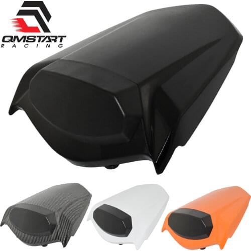 QMSTART Racing Motorcycle Rear Passenger Pillion Seat Cover Fairing Cowl For KTM 1290 Super Duke R 2014 2015 2016 2017 2018 2019