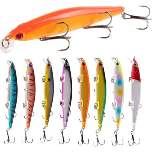 1PCS 13.7g 11cm Minnow Fishing Lures Sinking Crankbait Wobblers Isca Artificial Hard Baits For Bass Pike Carp Lures Pesca