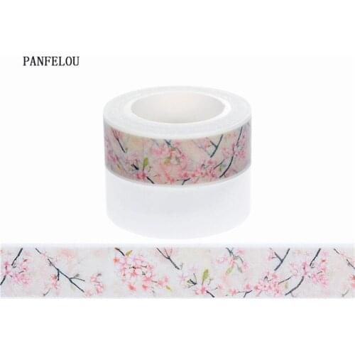 10M*10mm blossom branches Sticker Washi Masking tape Quality good price HOT sell DIY Scrapbook Embellishments Decoration