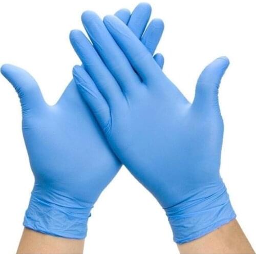 100pcs PVC Latex gloves Disposable one-off gloves Mittens Protection Gauntlet Gloves Kichen Supplies
