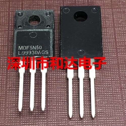 20cps/ 50pcs/ MDF5N50 TO-220F 500V 5A