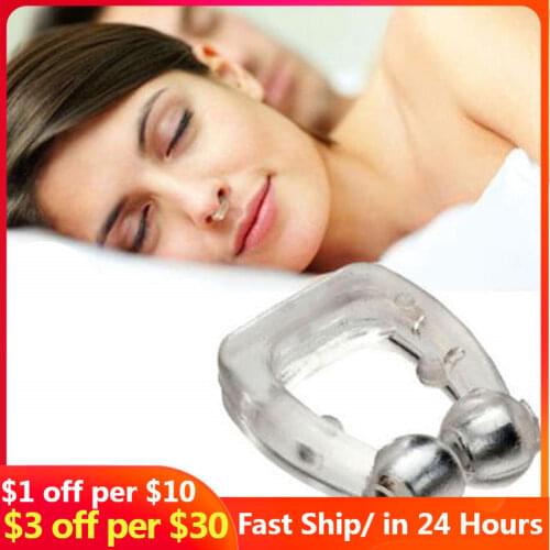 4Size/Set Anti Snore Apnea Nose Clip Anti-Snoring Breathe Aid Stop Snore Device Sleeping Aid Equipment Stop Snoring