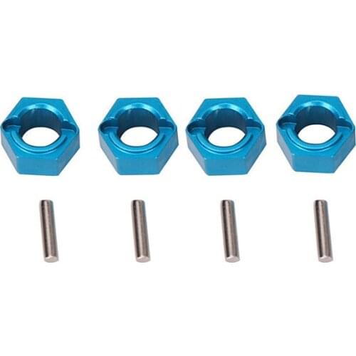 A949-11 Aluminum Hexagon Wheel Hex Seat Mount Hub Pins 7mm Upgrade Parts for Wltoys 1/18 A949 A959 A969 A979 K929 RC Car