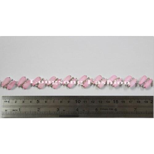 Free Shipping 5yards Acrylic and Rhinestone Trim, Bridal Applique For Wedding LSFRS001