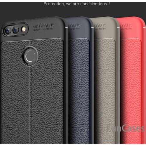For Huawei Huawei P Smart Plus Case Carbon Fiber TPU Silicone Leather Soft Full Back Cover For Huawei P Smart 2019 Shockproof