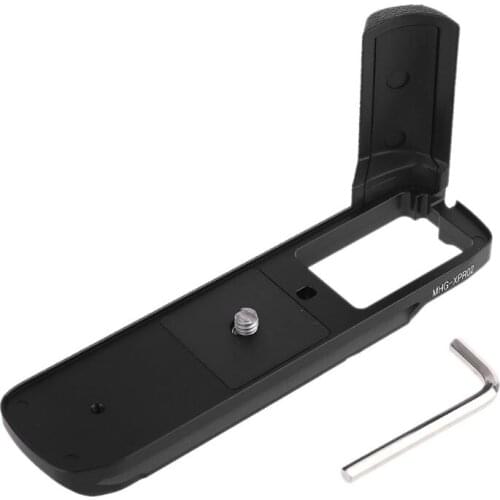 Metal Aluminum Alloy Quick Release L Plate Bracket Hand Grip for Fuji film XPRO3 X-Pro2 XPRO1 Camera Accessory