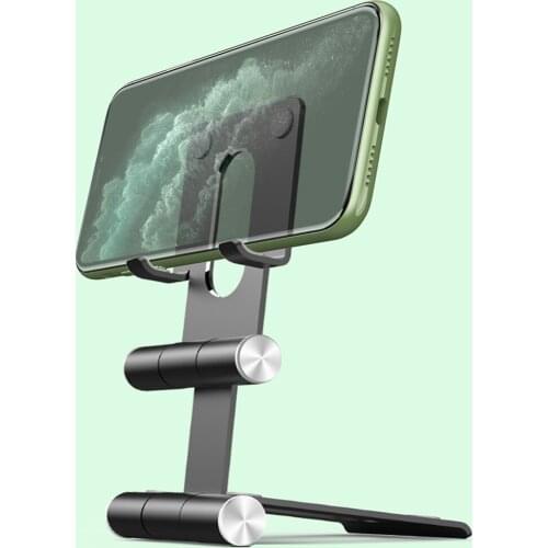 Metal Phone Holder Stand Mobile Smartphone Support Tablet Stand For Iphone Desk Cell Phone Holder Stand Portable Mobile Holder