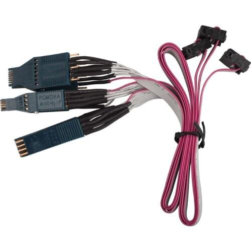 Set of NO. 42 Cable EEPROM DIP-8CON NO. 43 Cable EEPROM SOIC-14CON NO.44 Cable EEPROM SOIC-8CON For Tacho Pro 2008