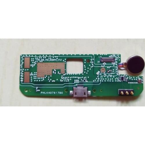 Original New for Doogee S60 Lite USB Board Charging Port MIC+Vibrator Repair Part Replacement