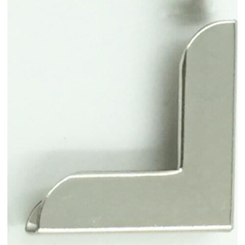 Silver Tone Angle Menus Albums Folders Metal Corners Scrapbook Decorative Hardware Book Protectors 28x20mm, 100Pcs/lot