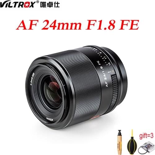 Viltrox AF 24mm F1.8 FE Camera Lens full frame Auto Focus Portrait Prime Eyes Focus For Sony E A6400 A7 A7RIII A7SIII Mirrorless