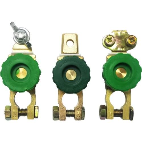 Car Battery Power-off Switch Car Battery Terminal Link Switch Power Isolator Cut Off Kill Switch for Marine Auto Accessory