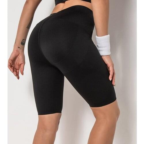 WHOUARE Women Sport Wear High Waist Push Up Yoga Shorts for Fitness Jogging Running Gym Seamless Quick Dry Pants