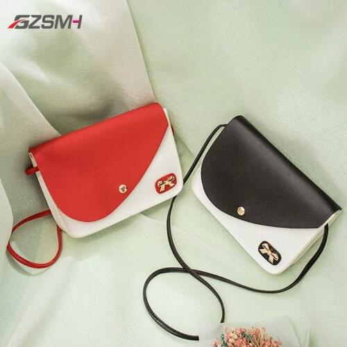 Women One-shoulder Bag Mini Flap Bow kawaii Shoulder Bag Green Red Handbags Purses Light Womens Designer Crossbody Bag