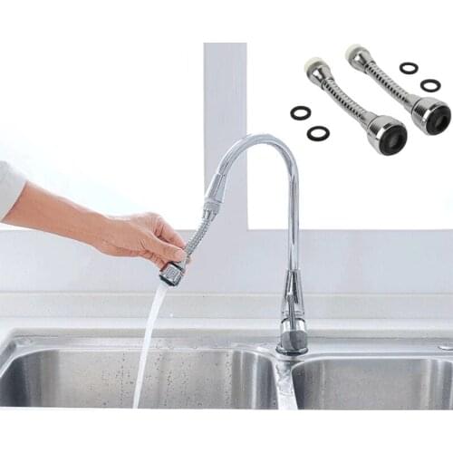 1pcs Kitchen Faucet 360 Swivel Mode Saving Water In The Bubbler Nozzle High Pressure Faucet Filter Faucet Adapter Extender Foam
