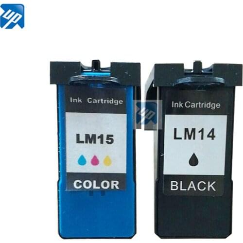 2pk Compatible Ink Cartridge For Lexmark 14 15 LM14 LM15 black & color for Lexmark Z2300 Z2320 X2650 X2600 X2670 Z2310 X2630