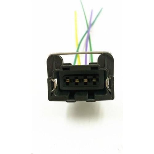 4Pin Car High Voltage package ignition coil plug connector with wire for Buick New Excelle 2008-2012 Sail 1.6