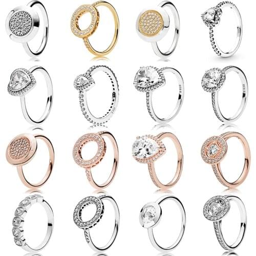 ANGLANG Women's Gold Rings