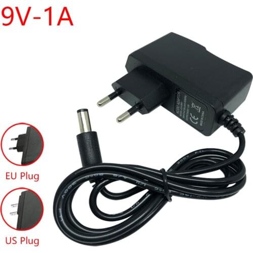 AC DC 5V 6V 8V 9V 12V 13V 24V 36V 48V 1A 2A 3A Converter Power Adapter Supply 220V Input 5.5*2.5mm Plug EU US AU UK For LED Lamp