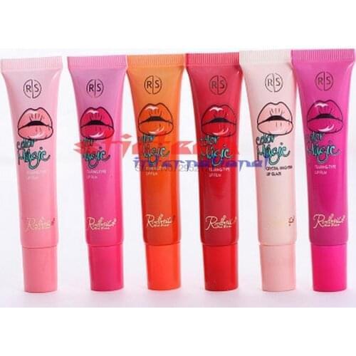 By dhl or ems 200 pcs 6 Colors Tearing type Lipstick Lip Gloss matte waterproof lipstick Color